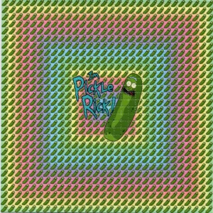 Rick and Morty Pickle LSD Tabs