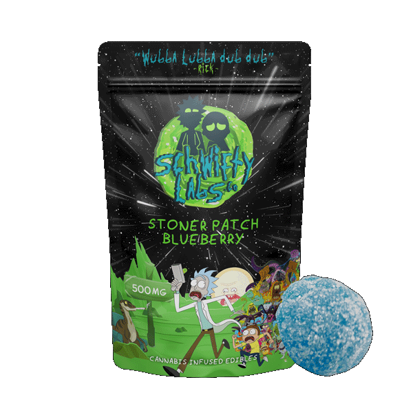 Stoner Patch Blueberry 500MG THC